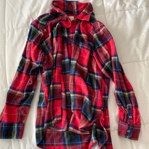 Red Womens Flannel from American Eagle